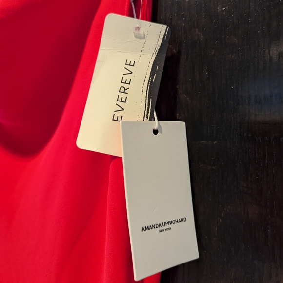 Evereve Elondra Dress Amanda Uprichard - ElectricRouge - Sz SX - Picture 5 of 8